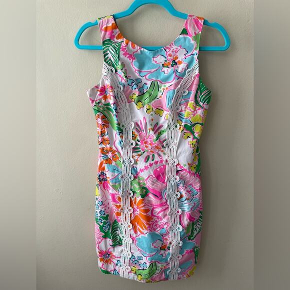 Lilly Pulitzer Target Mosey Posey Shift Dress Size 4 - Picture 1 of 9